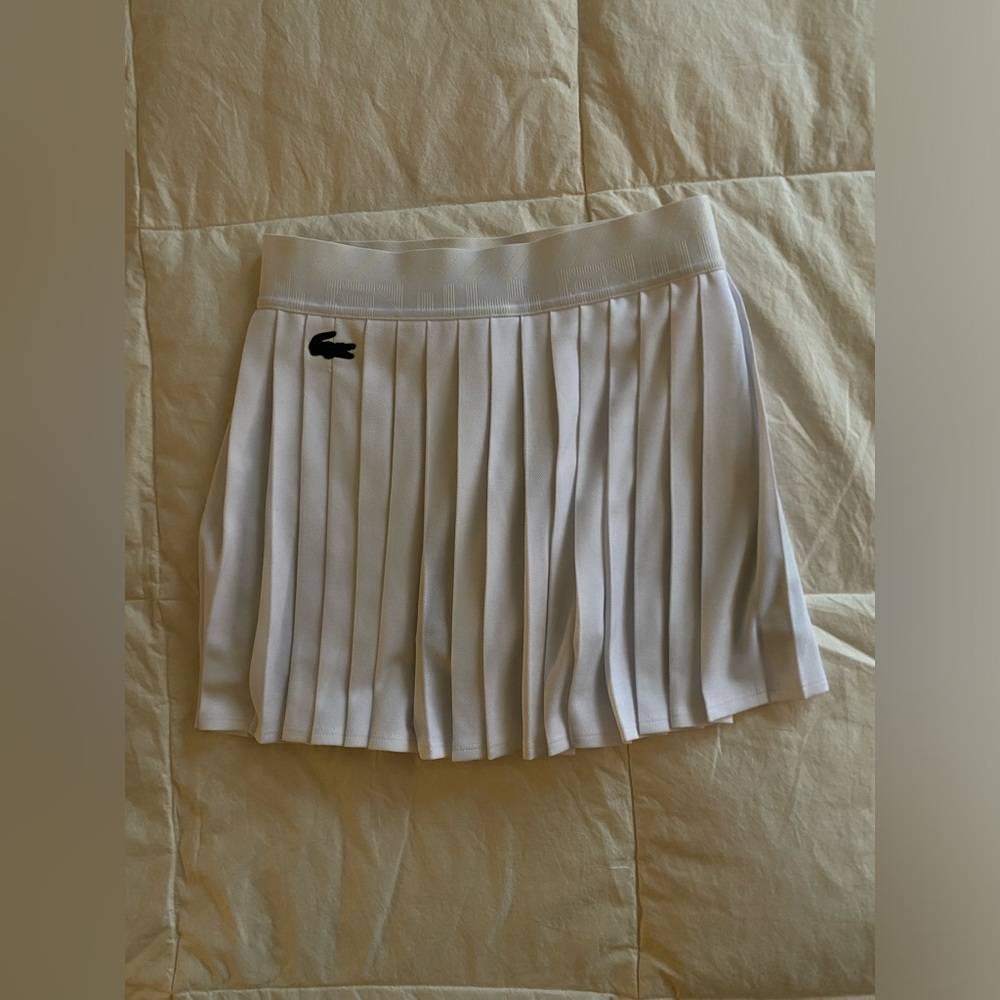 lacoste tennis skirt